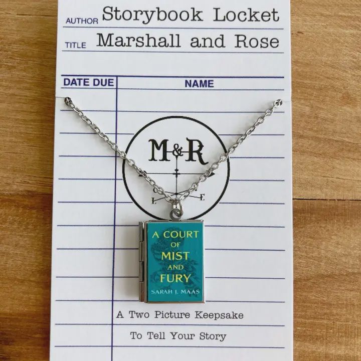 Book Locket A Court of Mist and Fury
