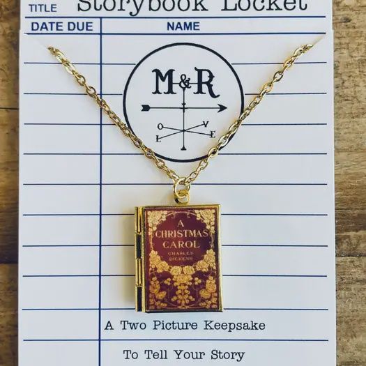 Book Locket A Christmas Carol