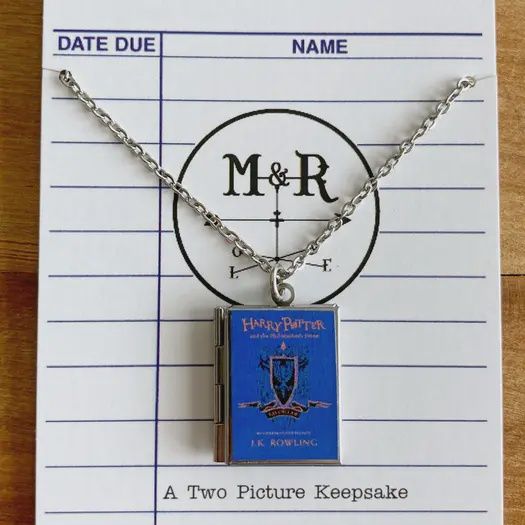 Book Locket Harry Potter - House Ravenclaw
