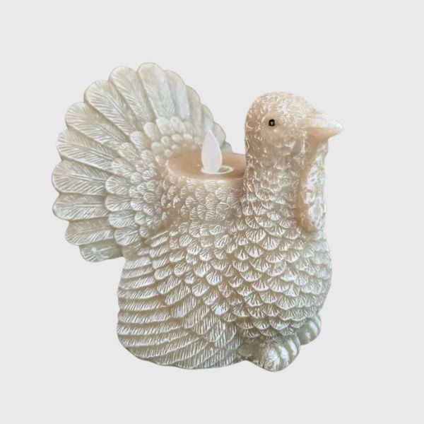 Turkey Shaped Moving Flame LED Candle