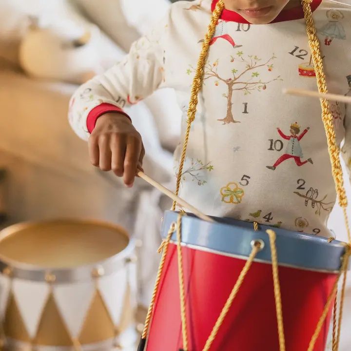 12 Days of Christmas Organic Two-Piece Pajamas Kids