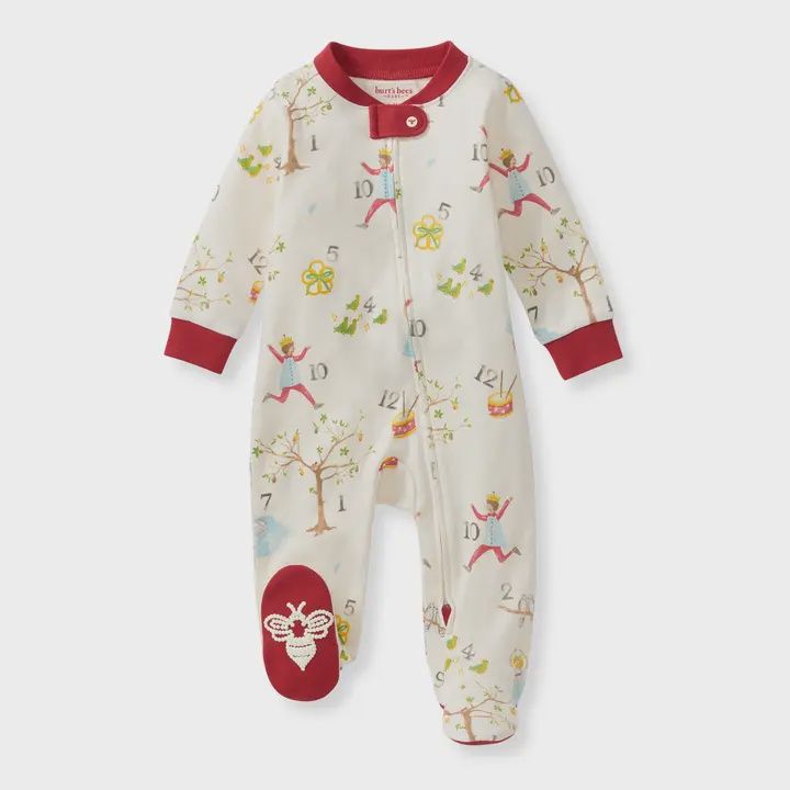 12 Days of Christmas Organic Sleep and Play Baby
