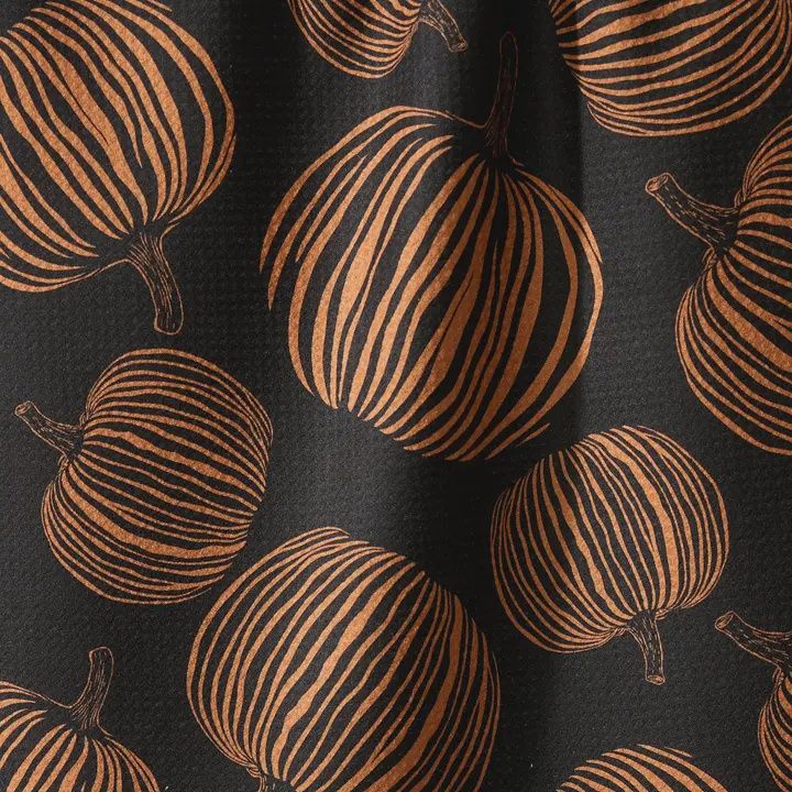 Pumpkin Noir Tea Towel