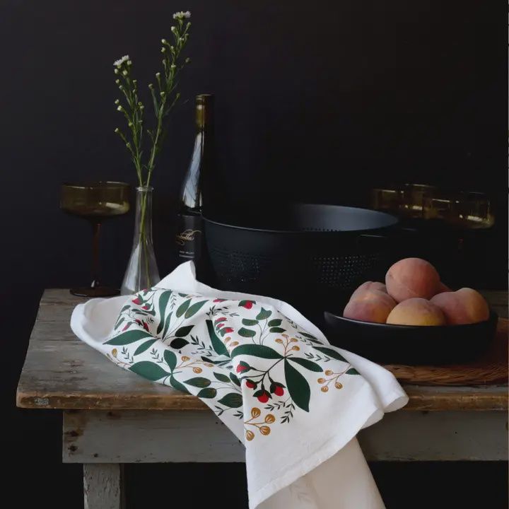 Winterberry Tea Towel