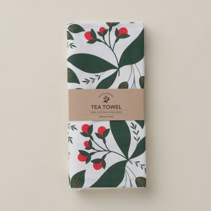 Winterberry Tea Towel