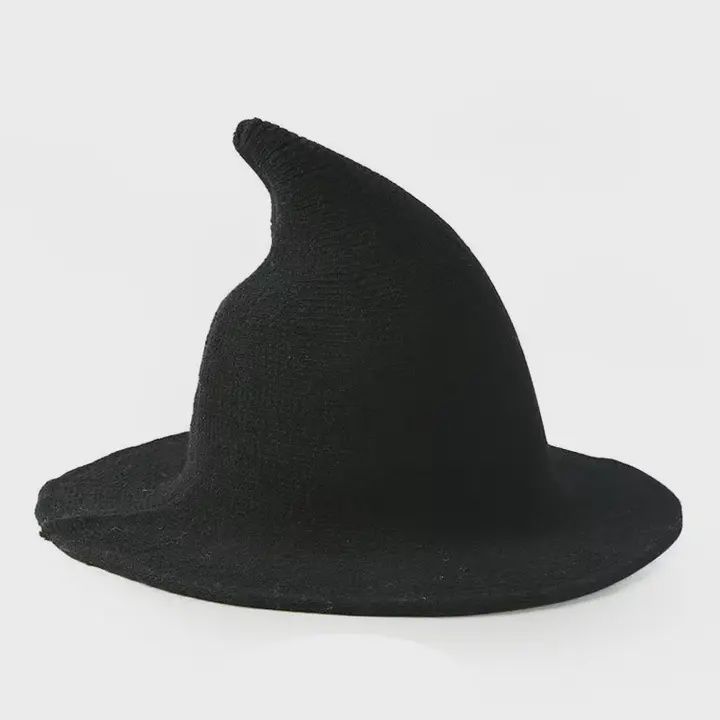 Halloween Knit Witch Hat