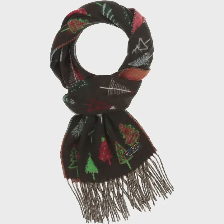 Colorful Fir Trees - Navy