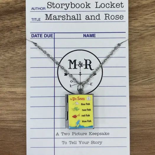 Book Locket One Fish Two Fish