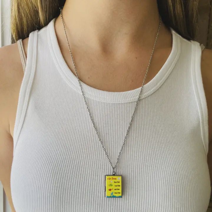 Book Locket One Fish Two Fish