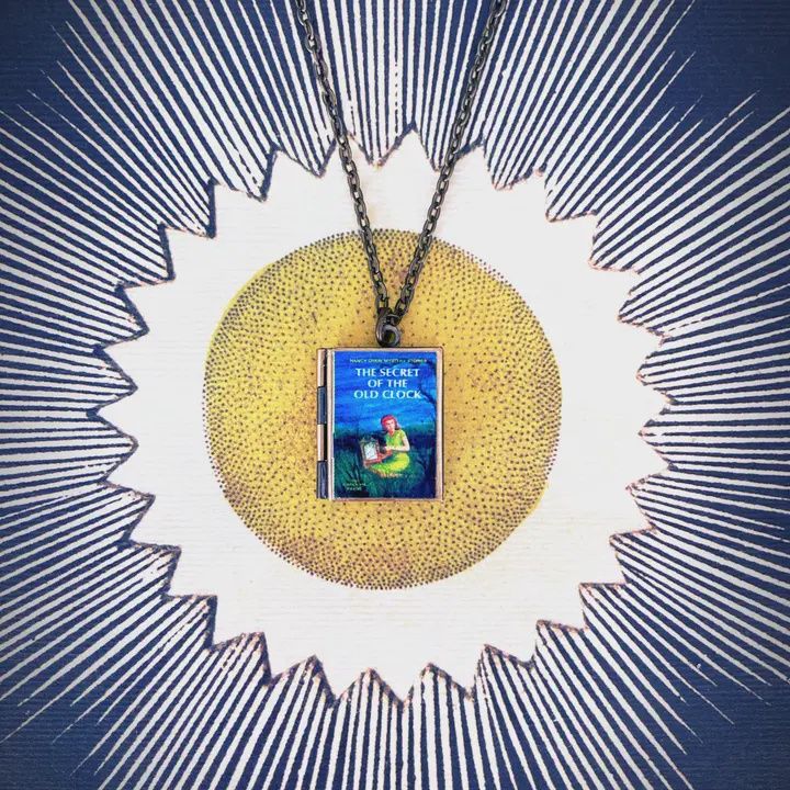Book Locket Nancy Drew