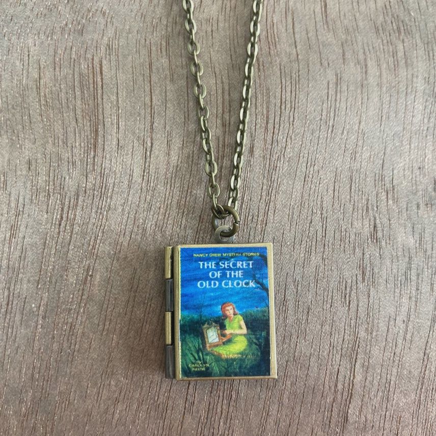 Book Locket Nancy Drew