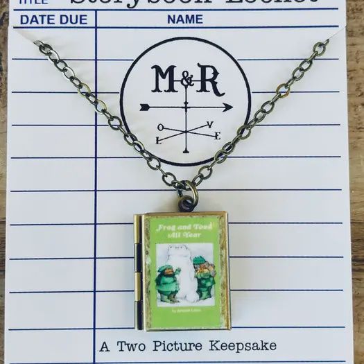 Book Locket Frog and Toad All Year