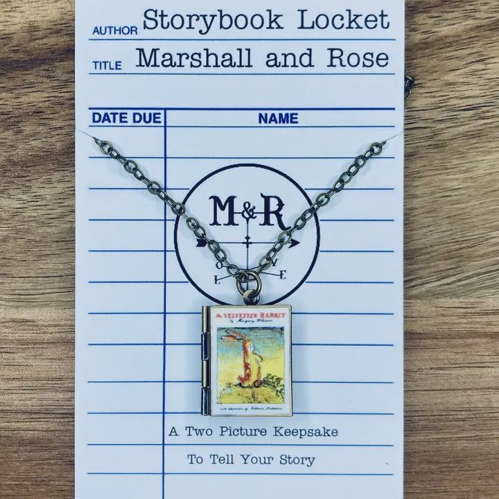 Book Locket the Velveteen Rabbit