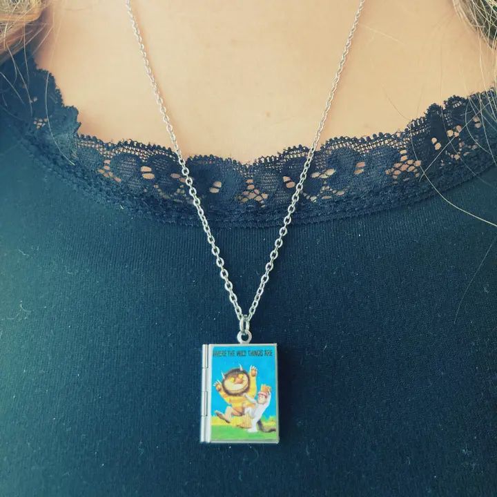 Book Locket Where The Wild Things Are