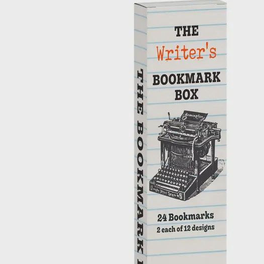 Writer's Bookmark Box