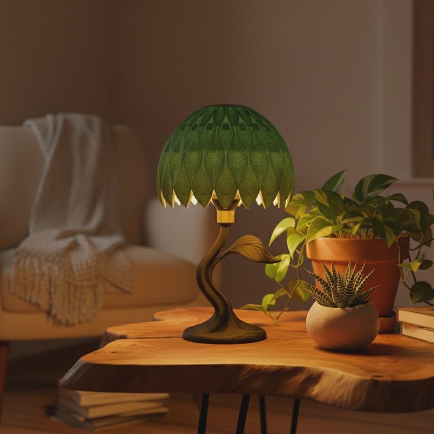 Stem &amp; Leaf Table Lamp