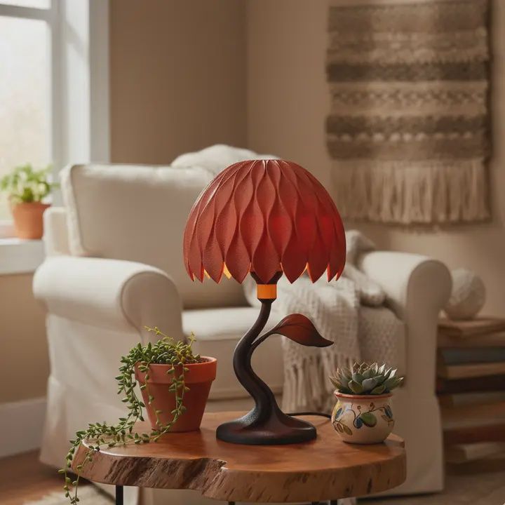 Stem &amp; Leaf Table Lamp