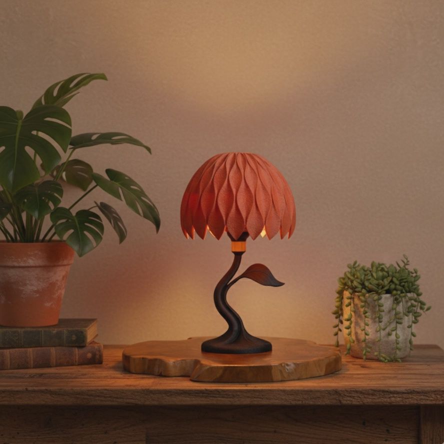 Stem &amp; Leaf Table Lamp