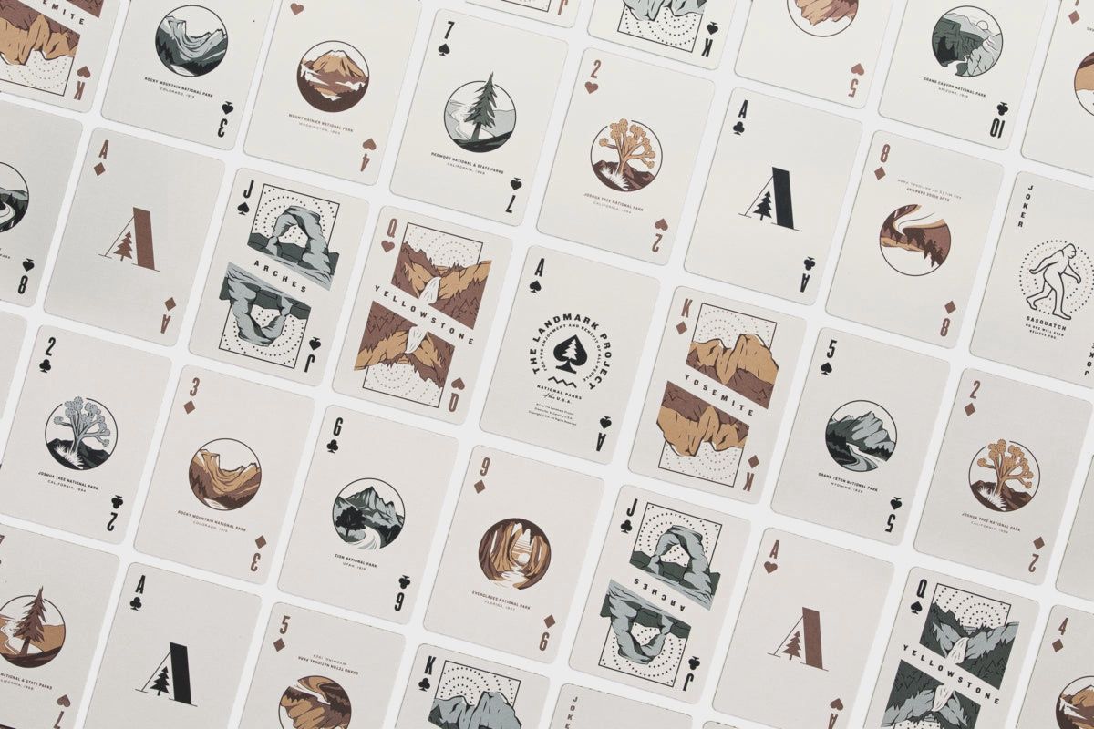 National Parks Playing Cards