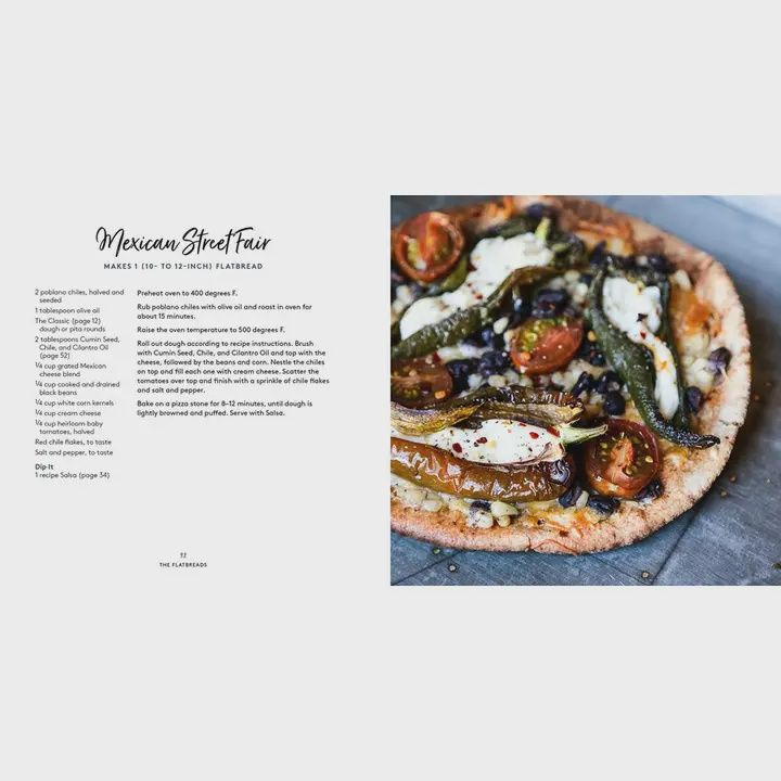 Flatbread Toppings, Dips,and Drizzles Cookbook