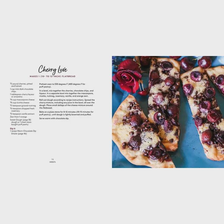 Flatbread Toppings, Dips,and Drizzles Cookbook