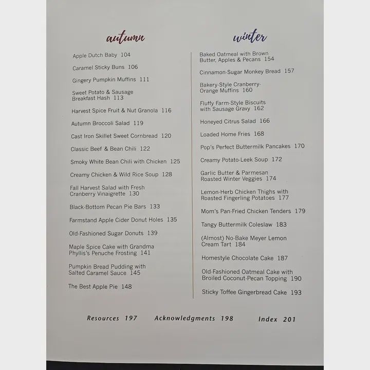 Farmhouse Weekends Menus For Relaxing County Meals