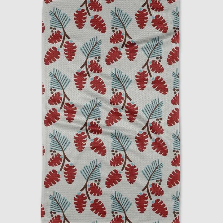 Winter Forage Tea Towel