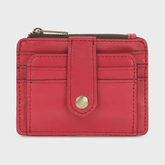 Cassis ID Case - Vintage Distressed Leather