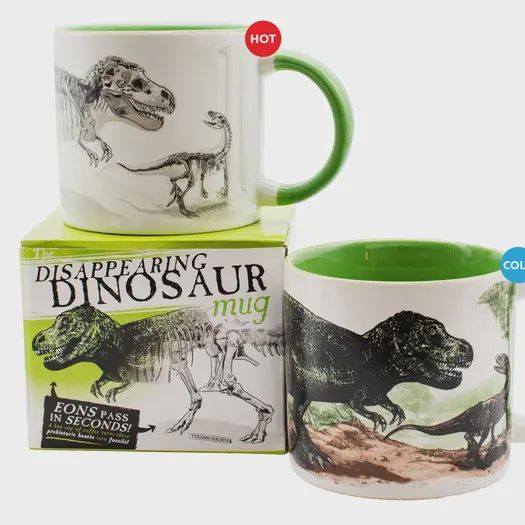 Dinosaur Heat-changing Coffee Mug