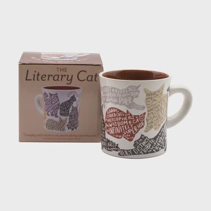 Literature Cat Quotes Coffee Mug