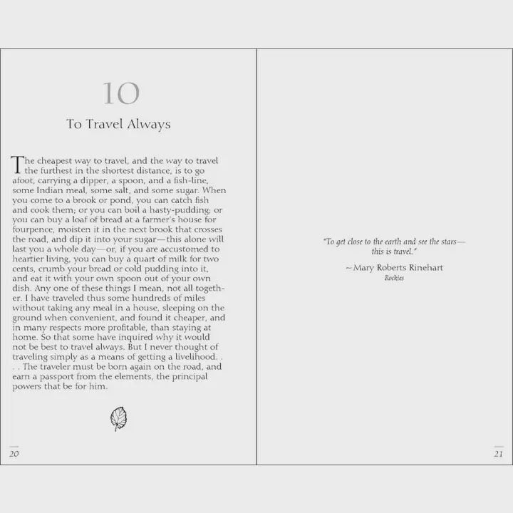 Meditations of Henry David Thoreau