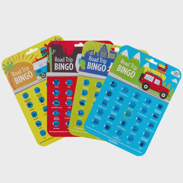 On The Way Games Road Trip Bingo