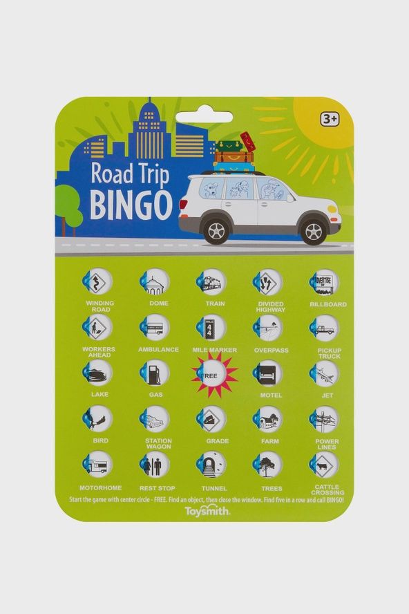 On The Way Games Road Trip Bingo