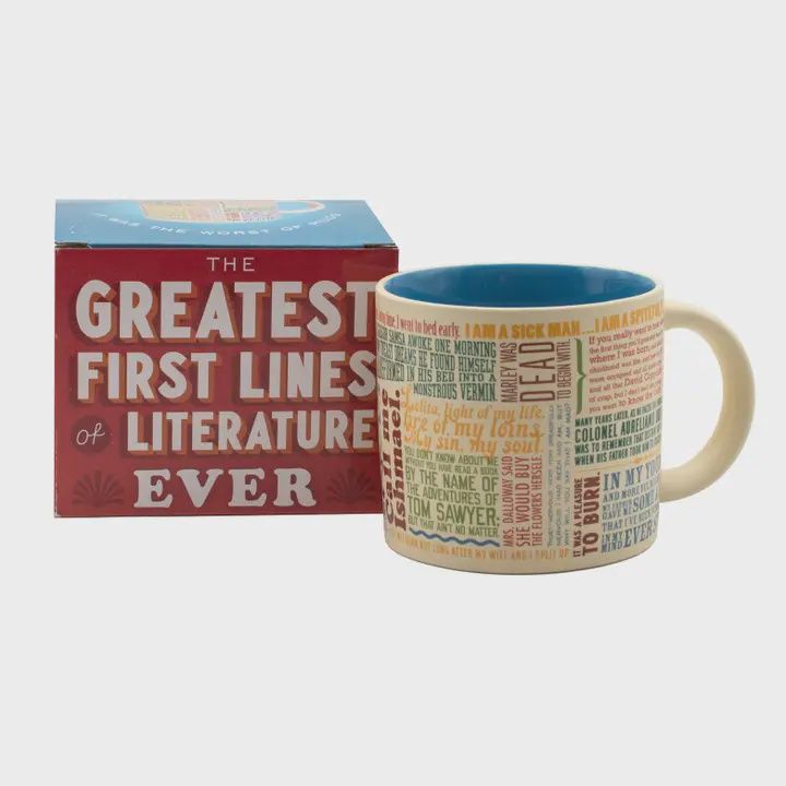 First Lines Of Literature Coffee Mug