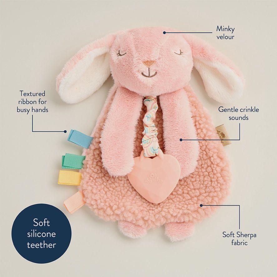 Itzy Friends Lovey Plush - Ana the Bunny