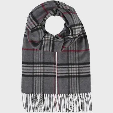 Fraas Plaid Cashmink Scarf