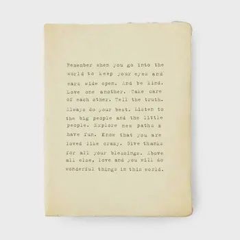 Deckled Edge Notebook-Remember When