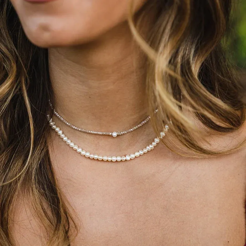 Self Love Pearl Goddess Necklace