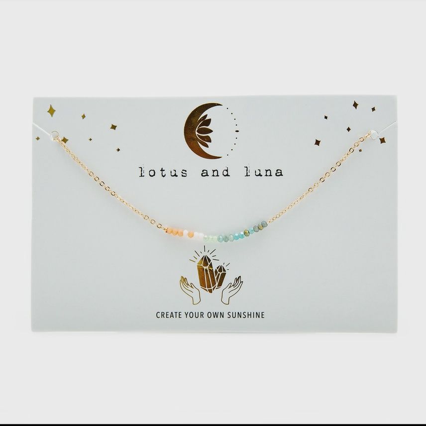 "Create your own Sunshine" Goddess Necklace