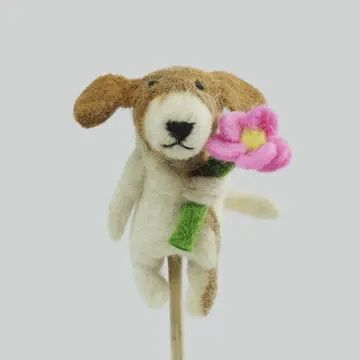 Felt Finger Puppets Assorted Dogs