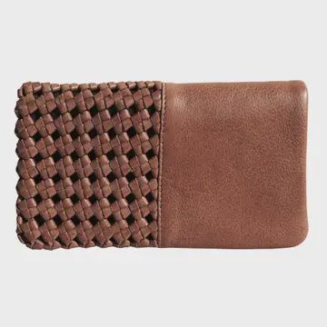 Whitney Leather Wallet- Hazel