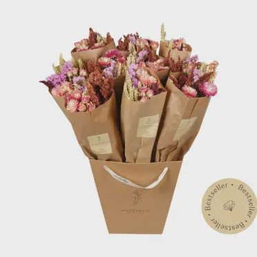 Dried Flowers - Market More Pink