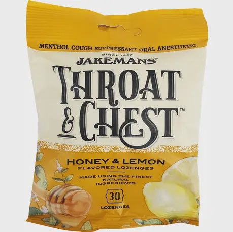 Jakemans Throat &amp; Chest Anise Lozenges