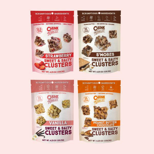 Chunk Nibbles Pretzel Packs