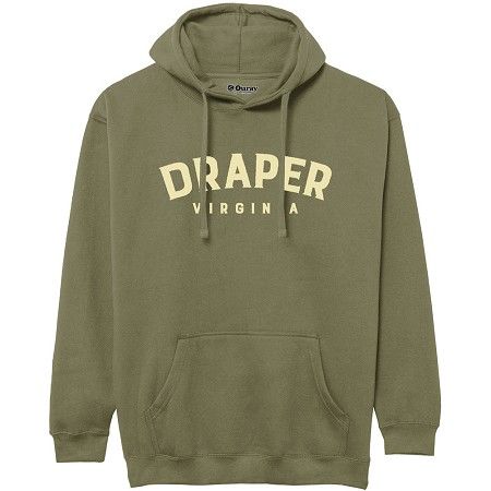 Draper Va Hoodie, Color: Deep Lichen, Size: Small