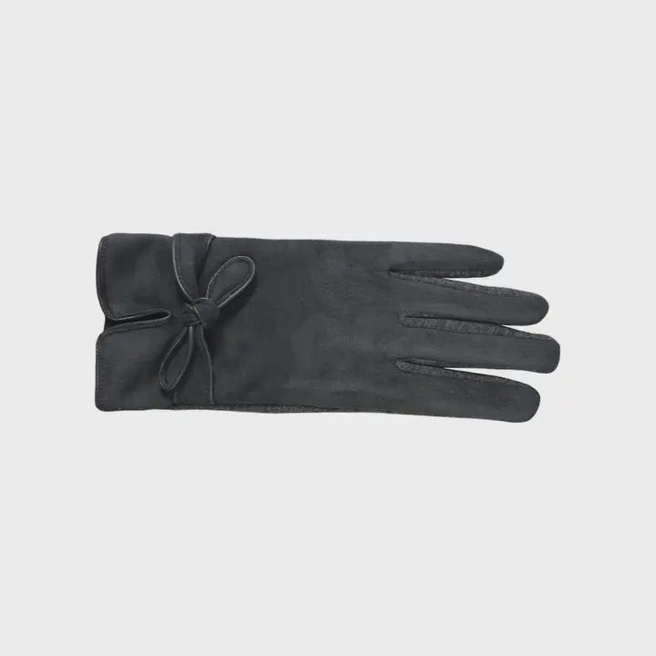 Texting Faux Suede Gloves