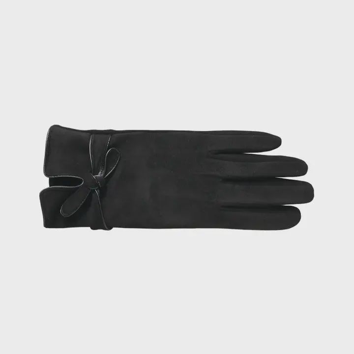 Texting Faux Suede Gloves