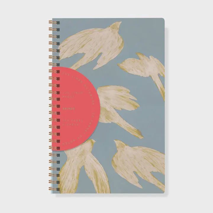 Birds Slim Paperback Spiral Journal