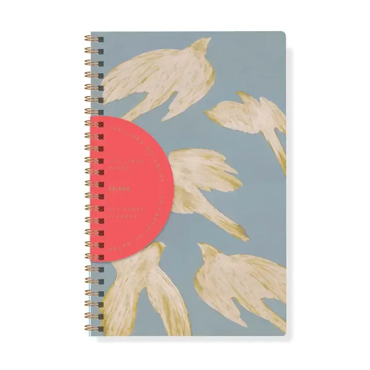 Birds Slim Paperback Spiral Journal