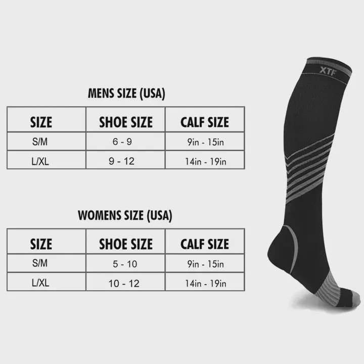 Knee-High Compression Socks